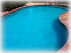 Small legacy photo of the same style of backyard pool with clear blue water.